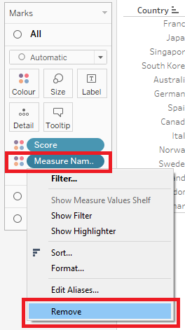 Remove Measure Names from Colour